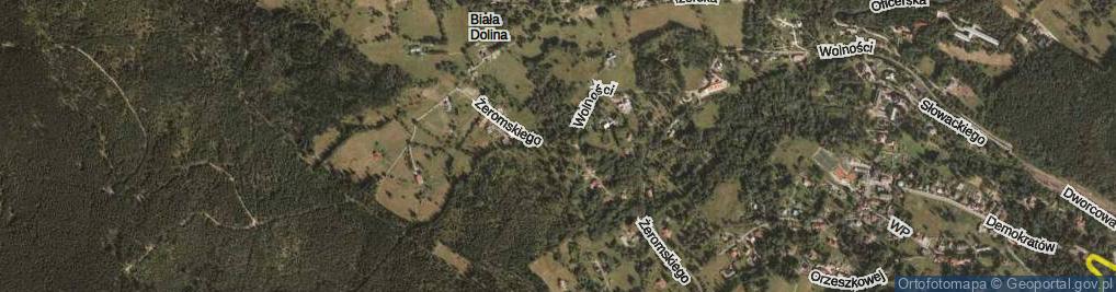 Zdjęcie satelitarne Żeromskiego Stefana ul.